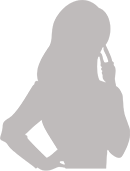 女性のシルエット